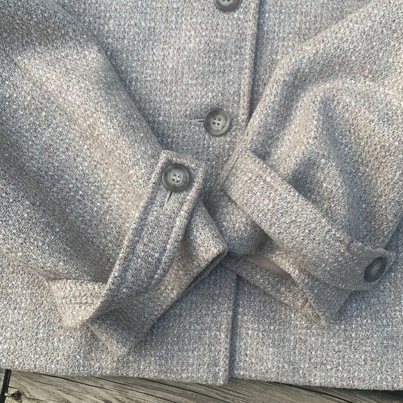 Cleo Petites Lined Wool Blend Blazer Jacket - Picture 5 of 8